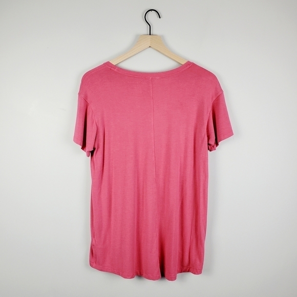 American Eagle Pink Coral Soft and Sexy Short Sleeve Tee XS - Picture 5 of 5